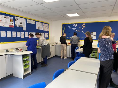 Science techs enjoying our Local Network Meeting with fun activities & demos for #TECHOGNITION